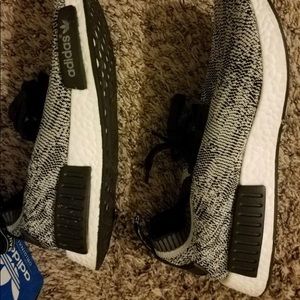 Original Adidas NMD R1 PK Grey an black